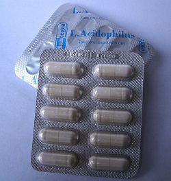 L.Acidophilus нормализует микрофлору кишечника, вытесняет патогенные бактерии