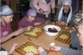 Воспитанники Гнатковского центра социально-психологической реабилитации детей и молодежи